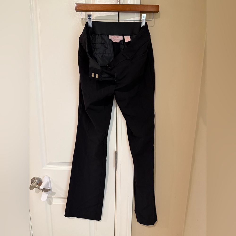 Womens black trouser pants